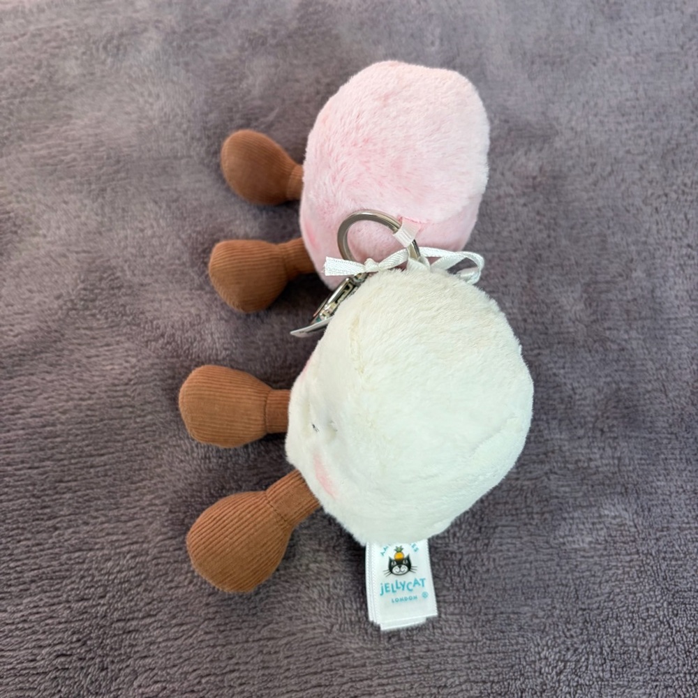 Jellycat Marshmallows Plush Keychain - Picture 2 of 5